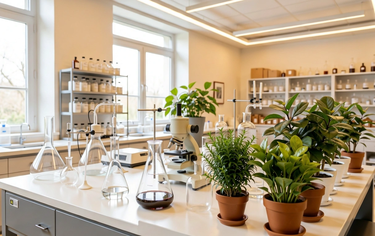 Laboratorio botánico