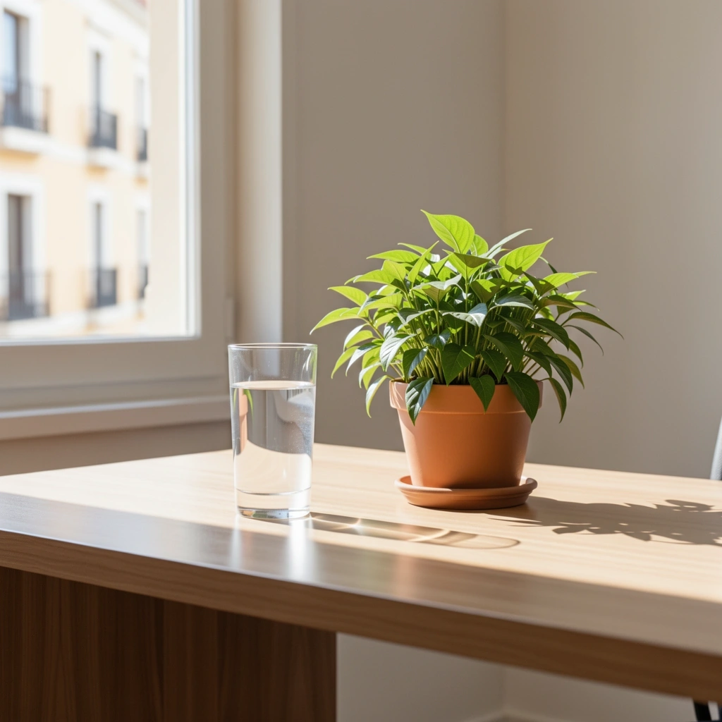 Entorno de trabajo de Natural Living Guide en Málaga